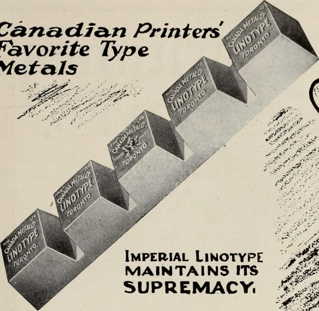 An illustration from Canadian printer & publisher, 1919, leaf 442