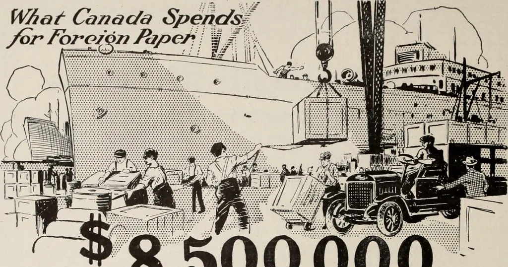 An illustration from Canadian printer & publisher, 1919, leaf 459
