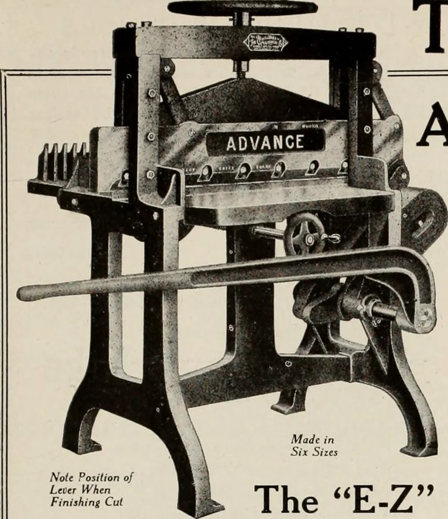 An illustration from Canadian printer & publisher, 1919, leaf 498