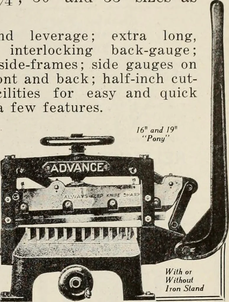 An illustration from Canadian printer & publisher, 1919, leaf 498