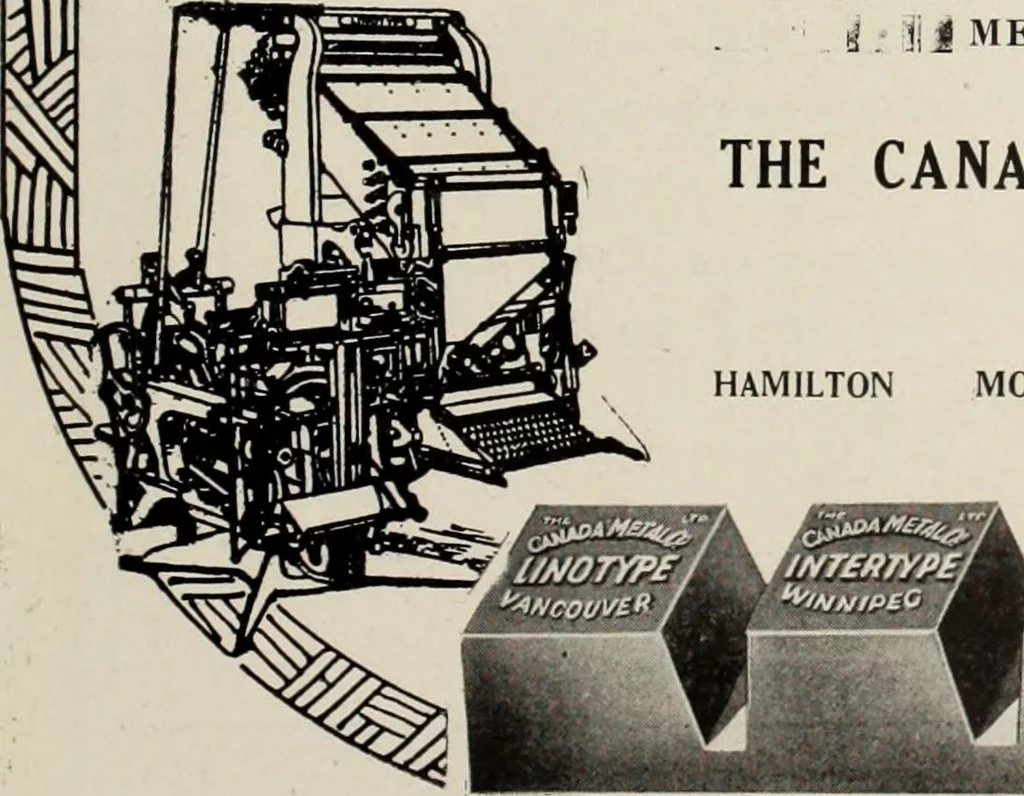An illustration from Canadian printer & publisher, 1919, leaf 54