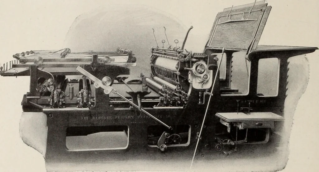 An illustration from Canadian printer & publisher, 1919, leaf 589