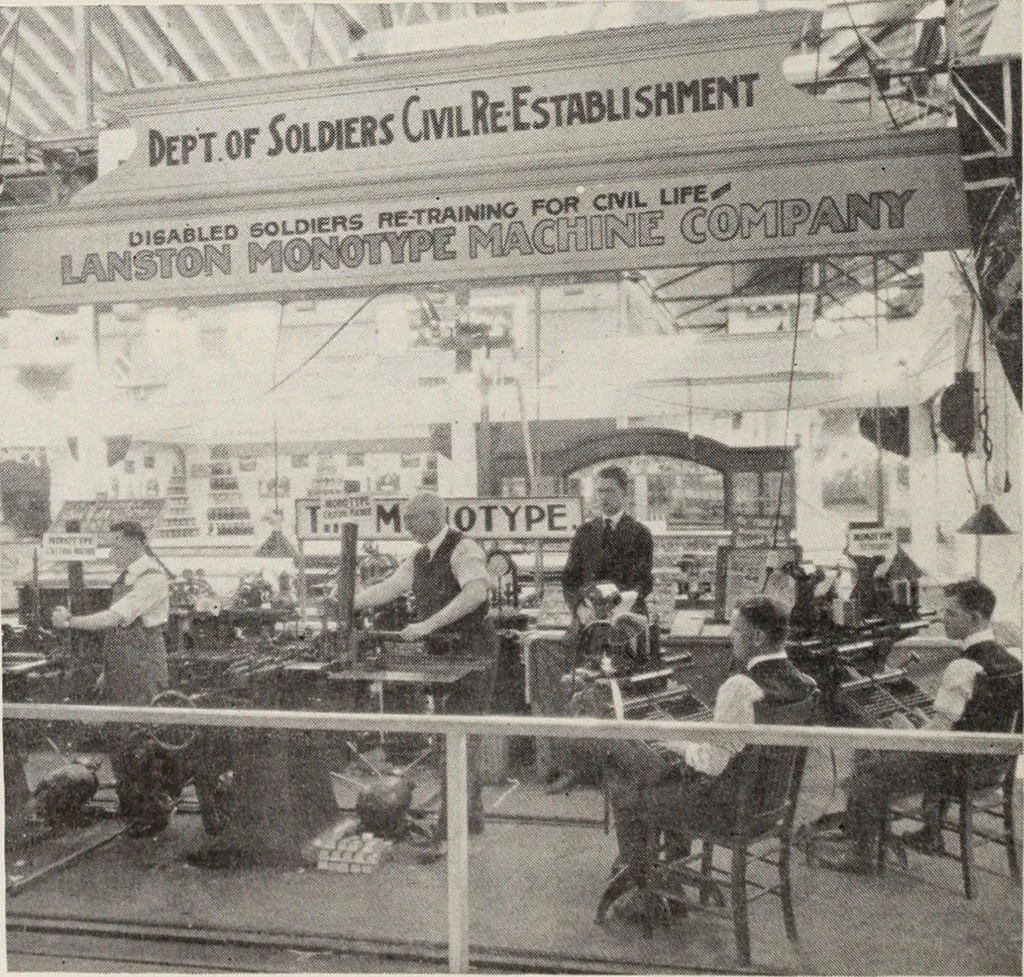 An illustration from Canadian printer & publisher, 1919, leaf 603