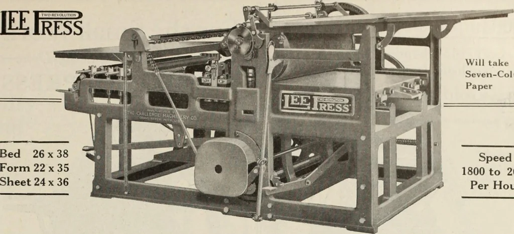 An illustration from Canadian printer & publisher, 1919, leaf 74