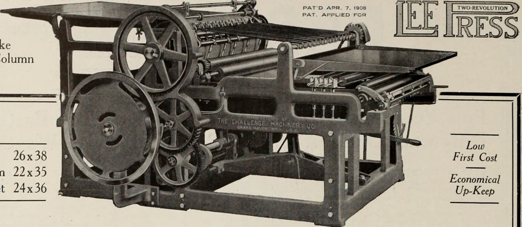 An illustration from Canadian printer & publisher, 1919, leaf 759