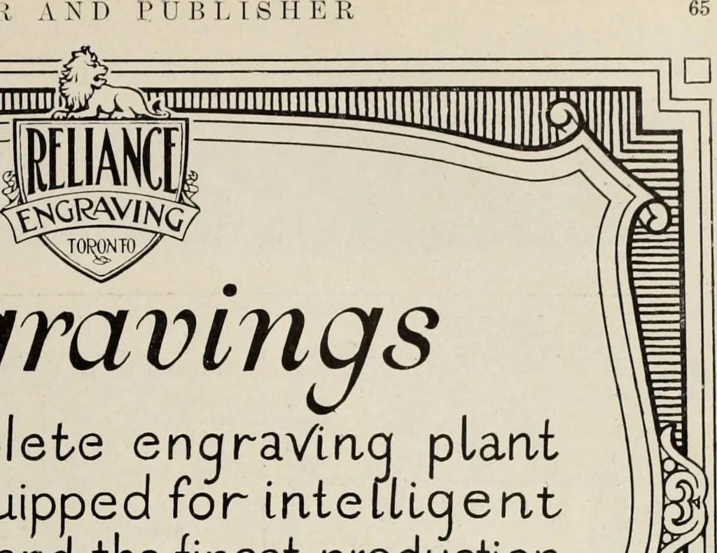 An illustration from Canadian printer & publisher, 1919, leaf 768