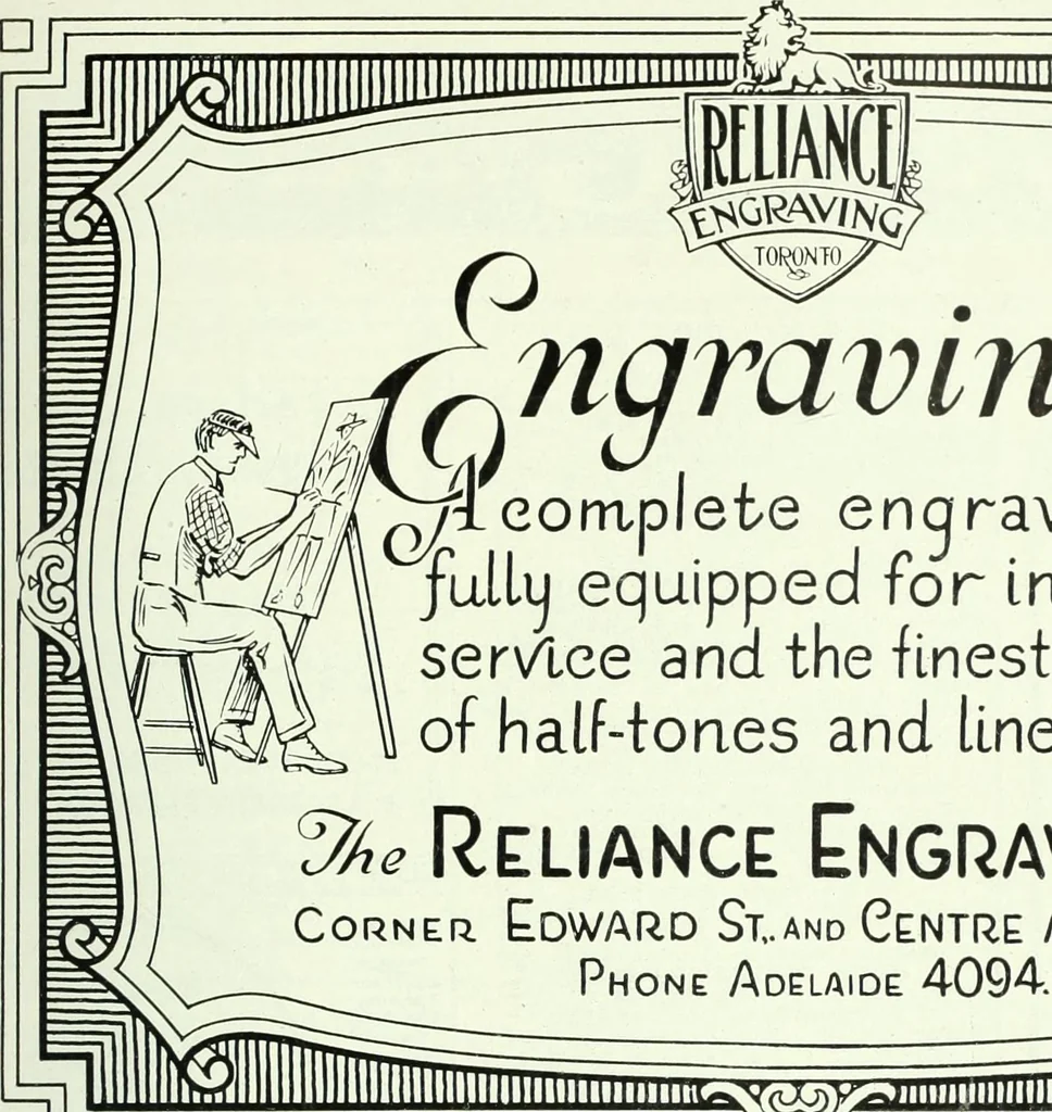 An illustration from Canadian printer & publisher, 1920, leaf 126
