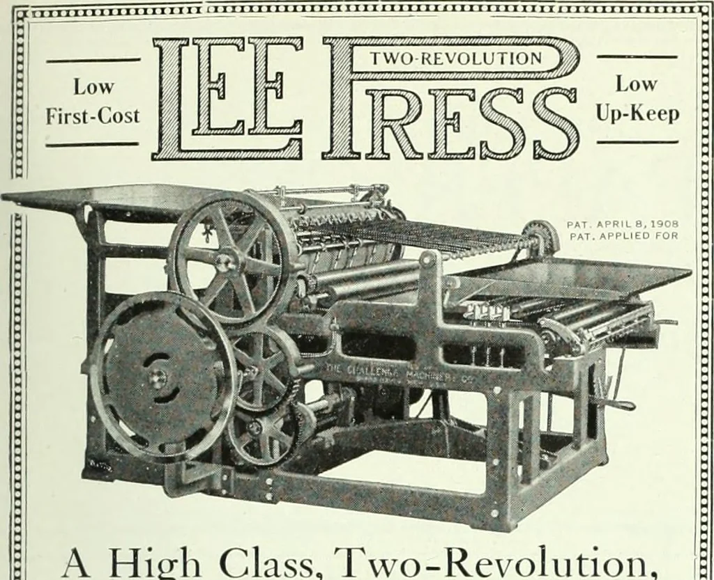 An illustration from Canadian printer & publisher, 1920, leaf 180