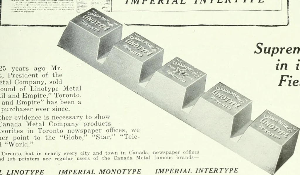 An illustration from Canadian printer & publisher, 1920, leaf 236