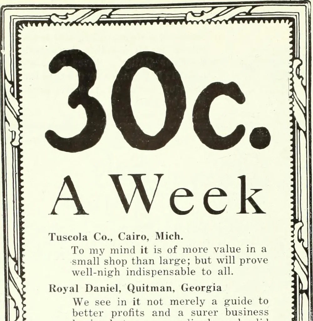 An illustration from Canadian printer & publisher, 1920, leaf 315