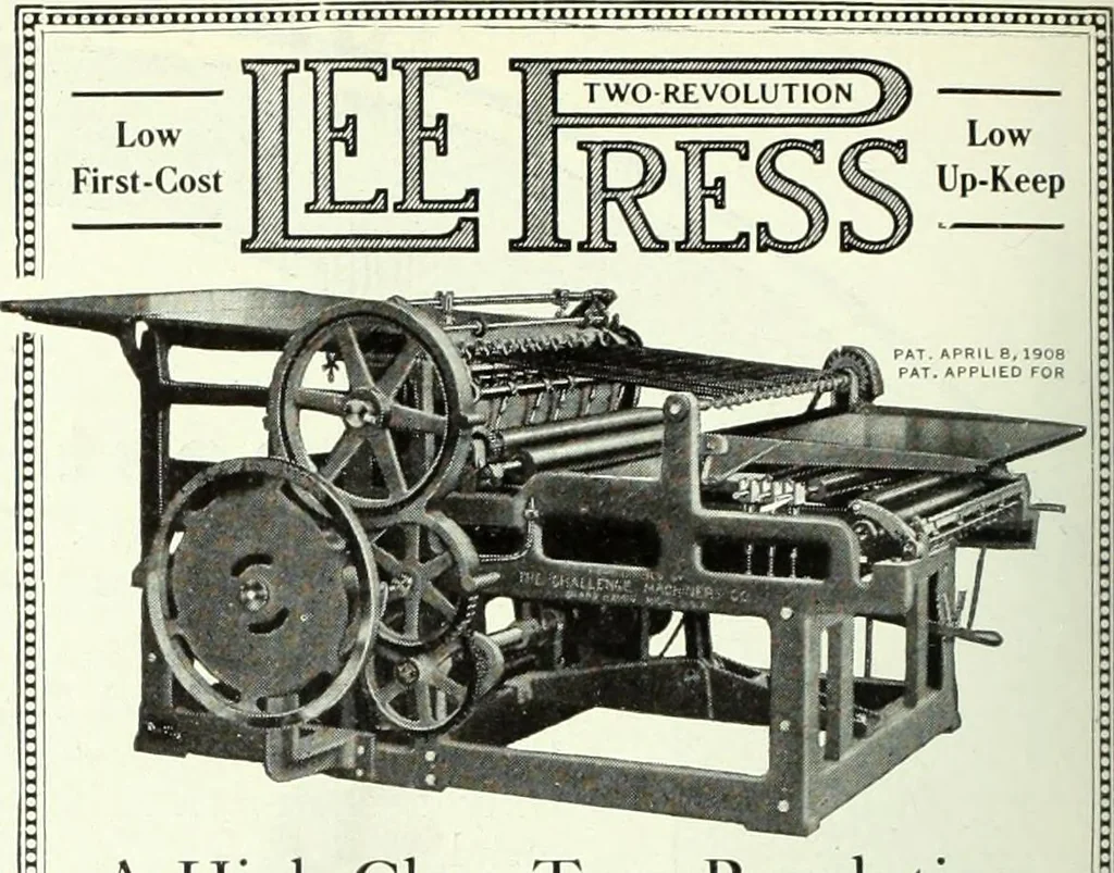 An illustration from Canadian printer & publisher, 1920, leaf 339