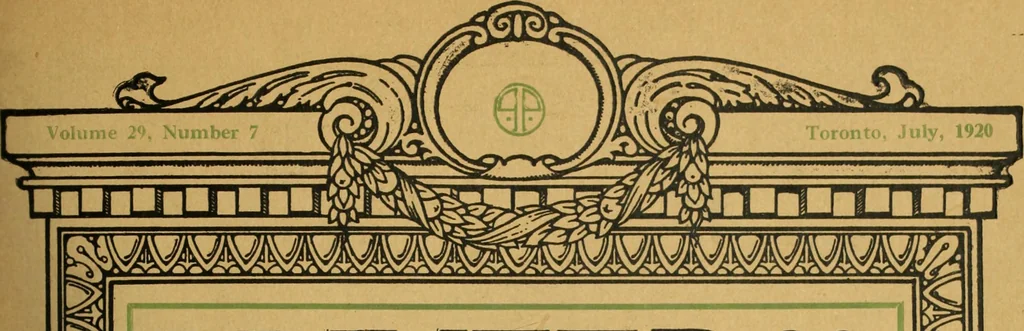 An illustration from Canadian printer & publisher, 1920, leaf 402