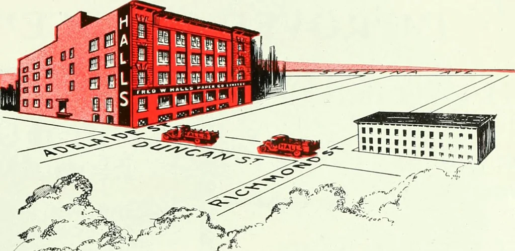 An illustration from Canadian printer & publisher, 1920, leaf 542