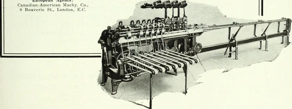 An illustration from Canadian printer & publisher, 1920, leaf 594