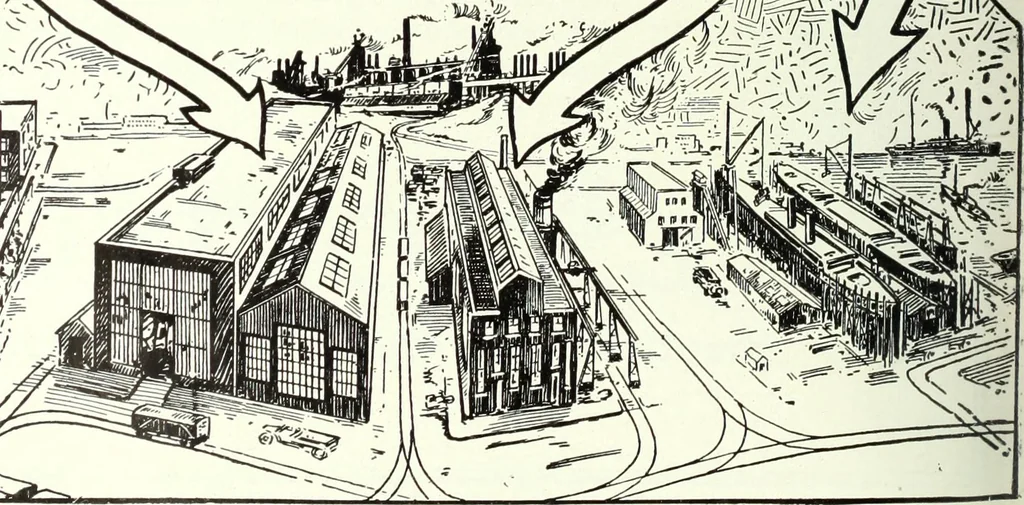 An illustration from Canadian printer & publisher, 1920, leaf 605