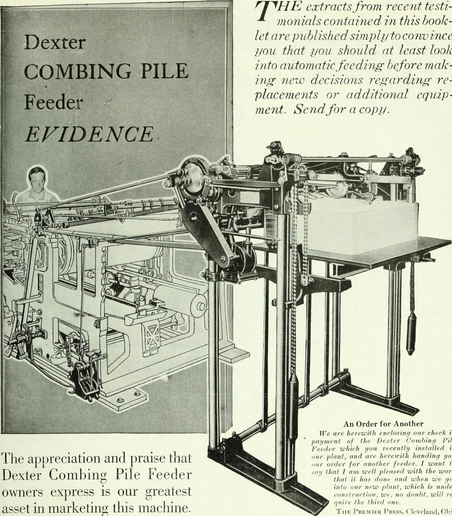 An illustration from Canadian printer & publisher, 1920, leaf 614