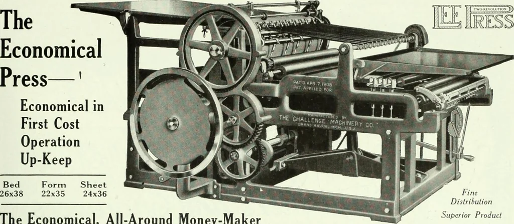 An illustration from Canadian printer & publisher, 1920, leaf 682