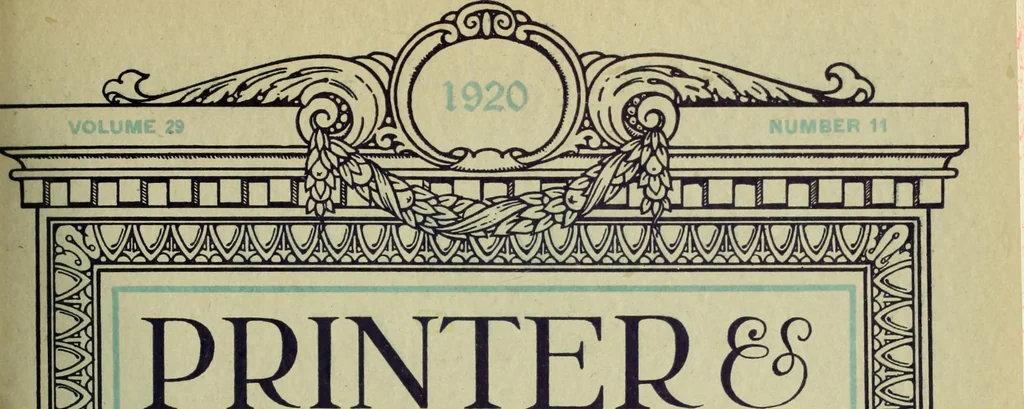 An illustration from Canadian printer & publisher, 1920, leaf 700