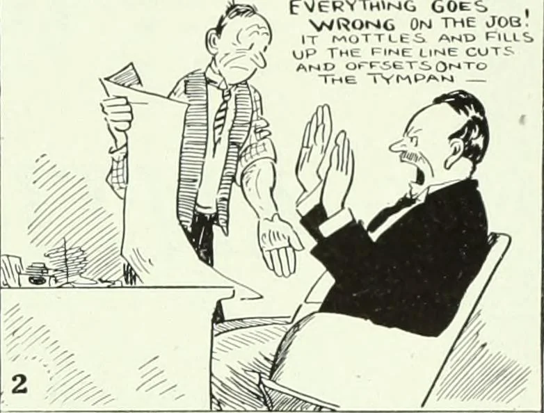 An illustration from Canadian printer & publisher, 1920, leaf 712