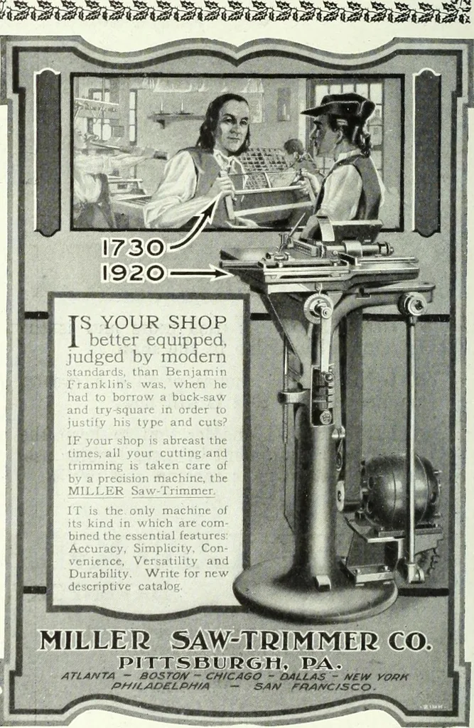 An illustration from Canadian printer & publisher, 1920, leaf 773