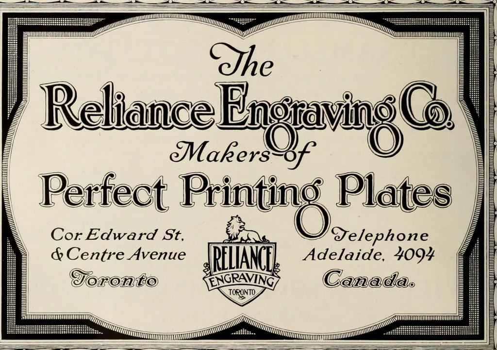 An illustration from Canadian printer & publisher, 1921, leaf 163