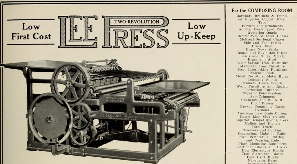 An illustration from Canadian printer & publisher, 1921, leaf 198