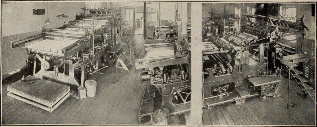 An illustration from Canadian printer & publisher, 1921, leaf 205