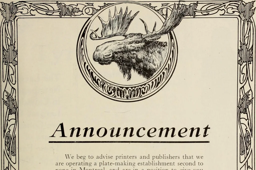 An illustration from Canadian printer & publisher, 1921, leaf 206