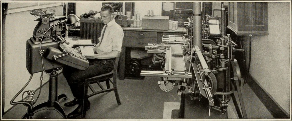 An illustration from Canadian printer & publisher, 1921, leaf 240