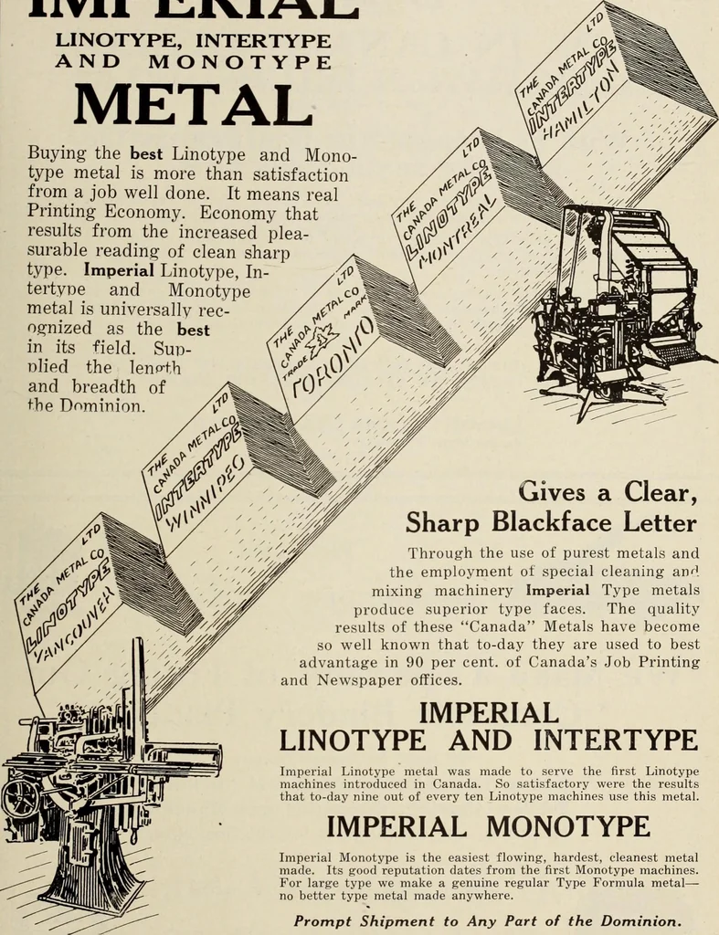 An illustration from Canadian printer & publisher, 1921, leaf 282