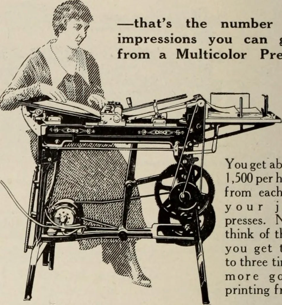 An illustration from Canadian printer & publisher, 1921, leaf 289