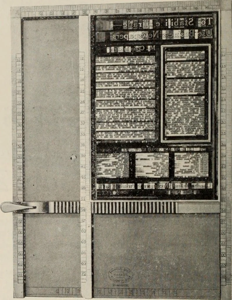 An illustration from Canadian printer & publisher, 1921, leaf 403