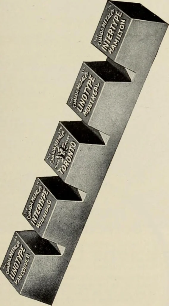 An illustration from Canadian printer & publisher, 1921, leaf 438
