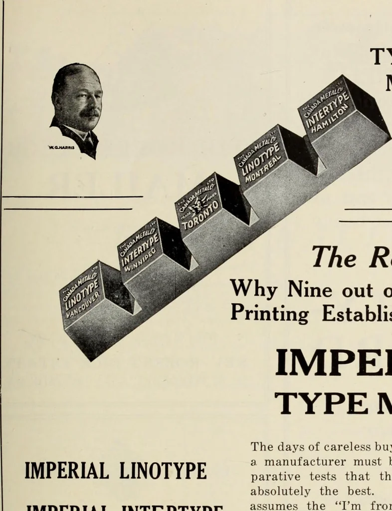An illustration from Canadian printer & publisher, 1921, leaf 516