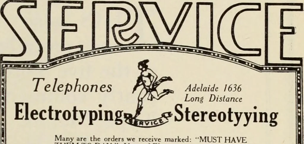 An illustration from Canadian printer & publisher, 1921, leaf 522