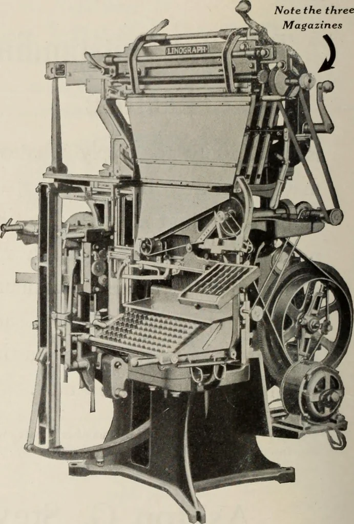 An illustration from Canadian printer & publisher, 1921, leaf 575