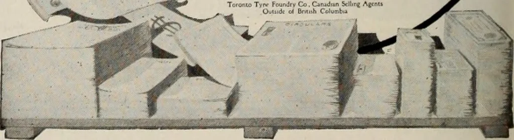 An illustration from Canadian printer & publisher, 1921, leaf 607