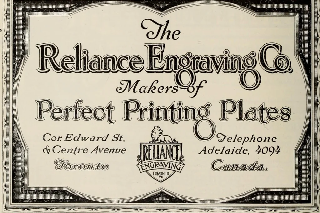 An illustration from Canadian printer & publisher, 1921, leaf 641