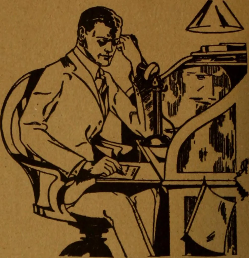 An illustration from Canadian printer & publisher, 1921, leaf 663