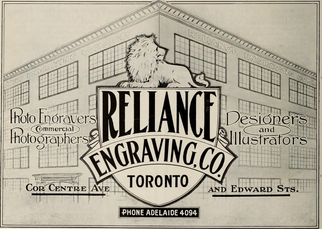 An illustration from Canadian printer & publisher, 1921, leaf 745