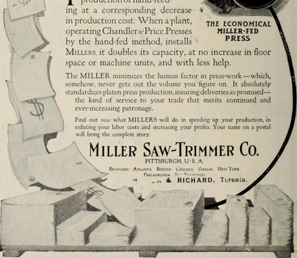 An illustration from Canadian printer & publisher, 1921, leaf 769