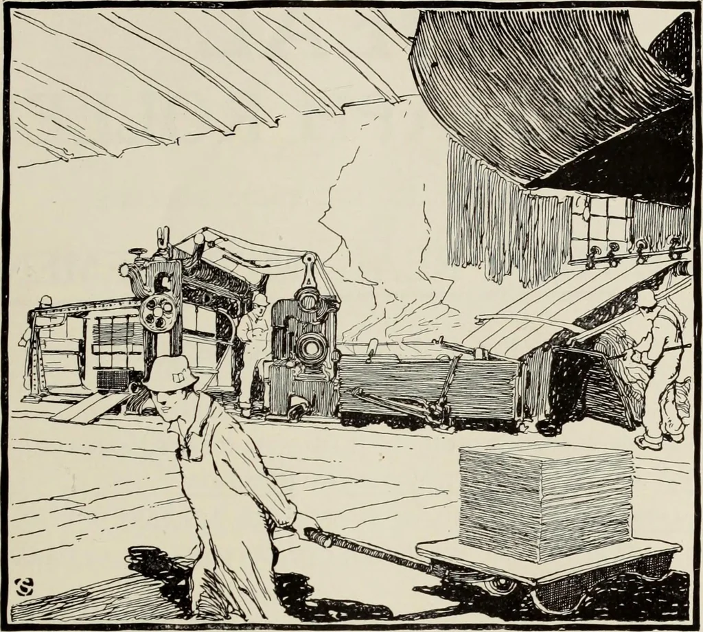 An illustration from Canadian printer & publisher, 1921, leaf 772