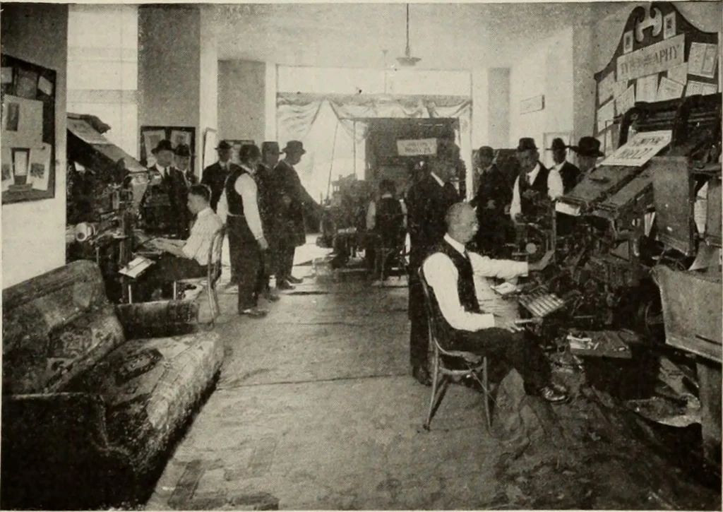 An illustration from Canadian printer & publisher, 1921, leaf 806