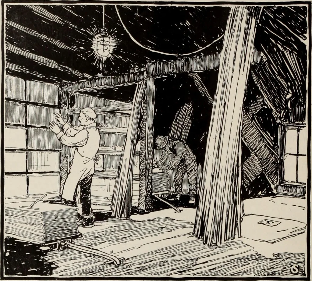 An illustration from Canadian printer & publisher, 1921, leaf 851