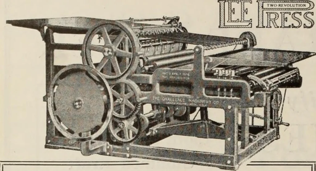 An illustration from Canadian printer & publisher, 1921, leaf 887