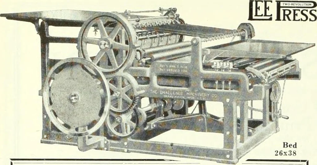 An illustration from Canadian printer & publisher, 1922, leaf 135