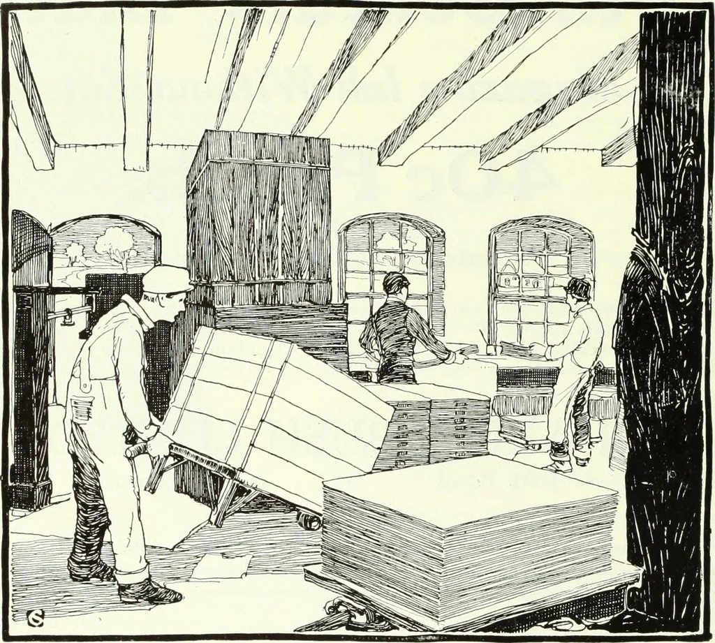 An illustration from Canadian printer & publisher, 1922, leaf 165