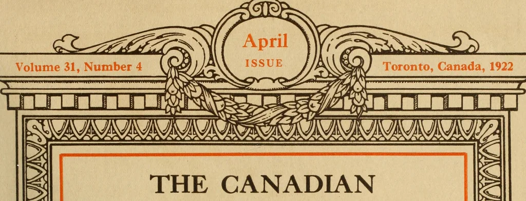 An illustration from Canadian printer & publisher, 1922, leaf 222