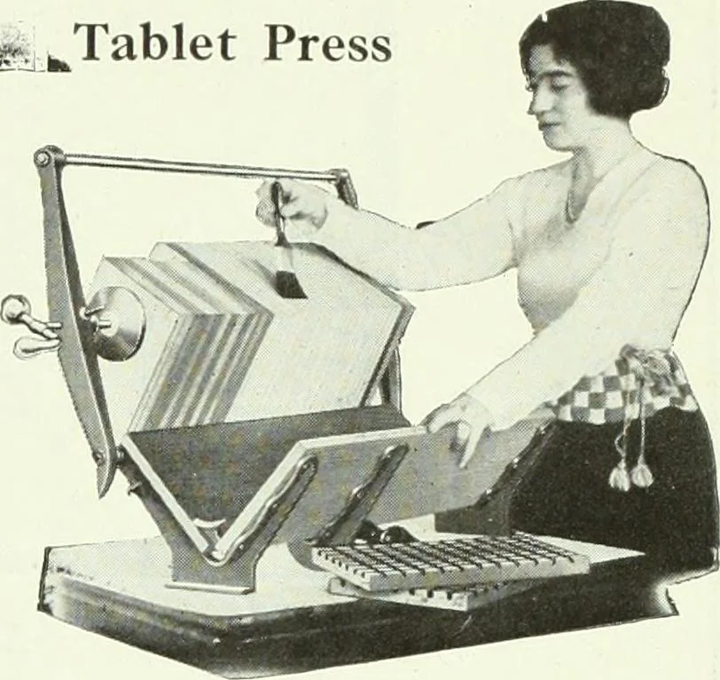 An illustration from Canadian printer & publisher, 1922, leaf 296