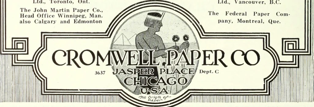 An illustration from Canadian printer & publisher, 1922, leaf 305
